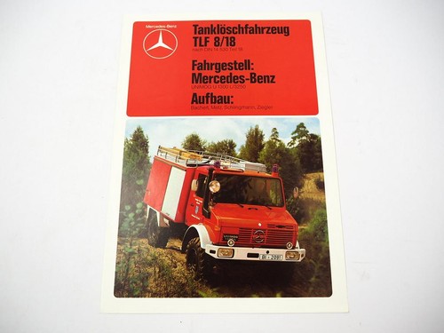 Prospekt mercedes benz unimog - mercedes,