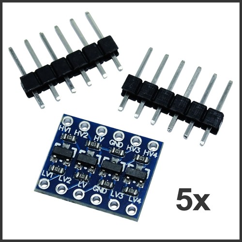 Pegelwandler kanal i2c - 5x, 4