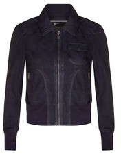 Damen marineblau leder - damen,