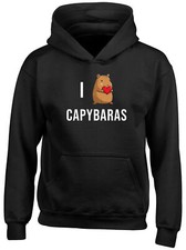 Love capybara kinder hoodie - love,