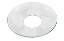 Glas-Kerzenmanschette