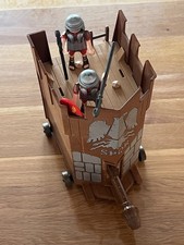 Playmobil Ritter Gladiatoren Römer Belagerungsturm 4275 mit Figuren