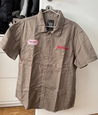 King Kerosin Hemd Größe L Khaki Zustand Sehr gut