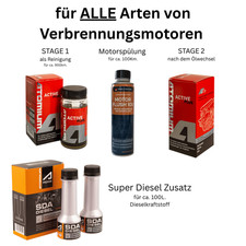 ATOMIUM - Set für Dieselfahrzeuge mit Motorspülung und  Super Diesel Additiv