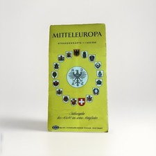 Straßenkarte Mitteleuropa 1:1