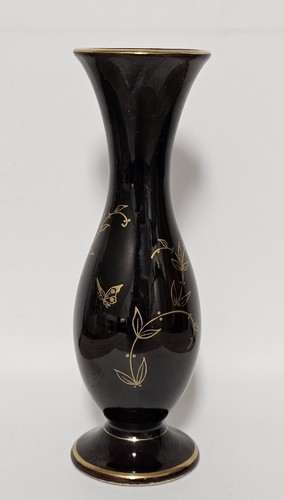 Jasba keramik vase - keramik, goldrand