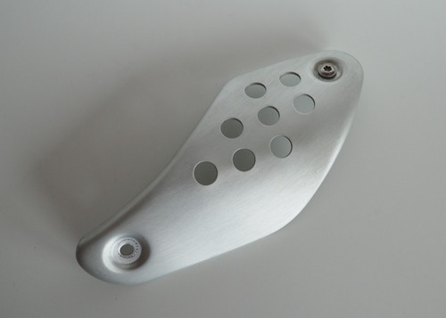Abdeckung links auspuff - abdeckung,