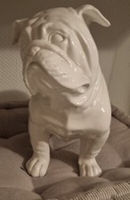 Deko Figur Mops Weiss (Paar)