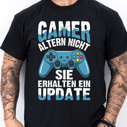Lustiges gaming shirt - lustiges, t-shirt