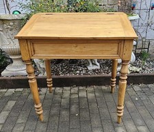 Antiker Schreibpult Pult Schreibtisch Weichholz