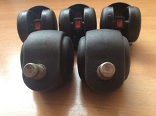 5 Weichbodenrollen für Bürostuhl