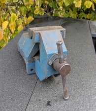 Gebrauchter Schraubstock 125 mm Backenbreite 170 mm Spannweite 