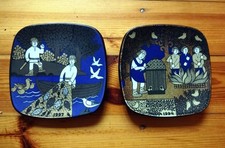 2 Arabia Finland Teller Weihnachtsteller 1994 & 1997 Jahresteller R. Uosikkine