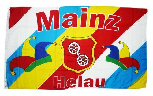 Fahne flagge fastnacht mainz - /,