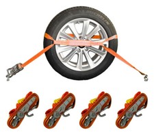 4x Spanngurt AUTO TRANSPORT