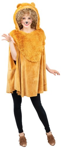 Cape löwe poncho karneval - cape,
