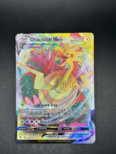 Dracozolt vmax 059 203 - dracozolt, 059/203