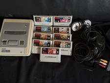 Super Nintendo SNES mit 9