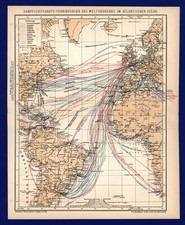 Landkarte anno 1900 -
