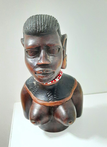 Afrikanische holzfigur - afrikanische,