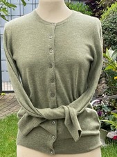 Repeat Cashmere, Strickjacke, Damen, Größe: 34, Grün,% 100 Kaschmir, Feinstrick