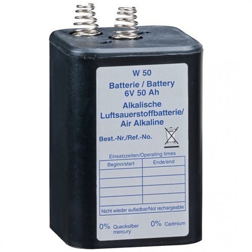 Wemas blockbatterie ah - blockbatterie, 6v/50