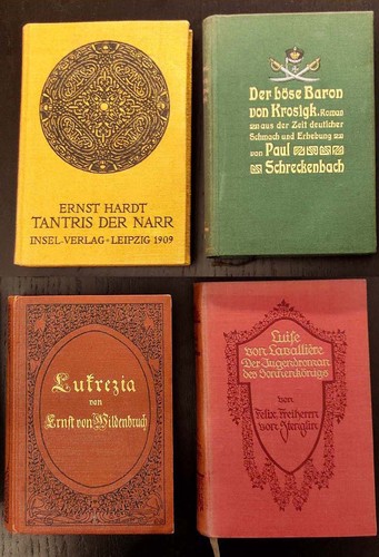 Jugendstil buchumschläge - x, jugendstil-buchumschlÄge