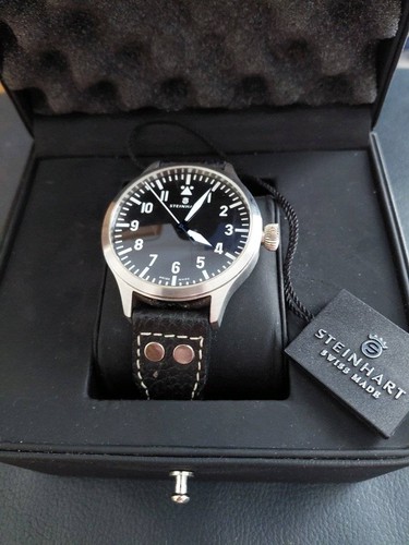 Fliegeruhr steinhart nav - steinhart,