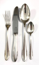 6 Personen Besteck BSF 89 Früchte 90er Silber Auflage versilbert 24 Teile