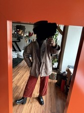 Shearling Mantel Unisex Herren Damen | Echtleder Lammfell