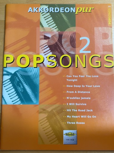 Akkordeon pur popsongs 1 - –,