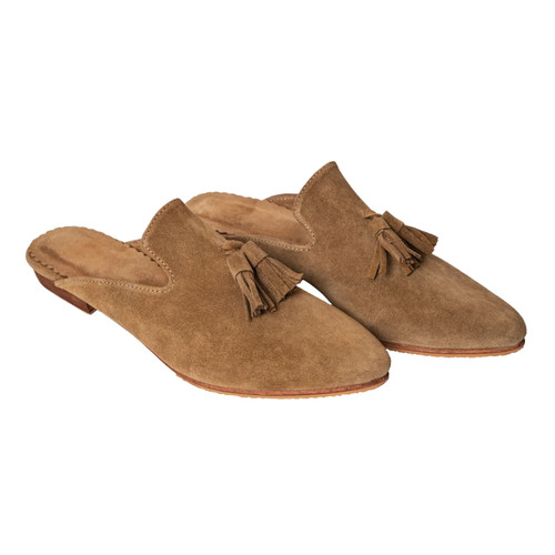 Wildleder slipper damen - wildleder,