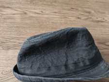 Hut, Damenhut, Bogart-Style, Gangsterhut, schwarz, Größe siehe Fotos