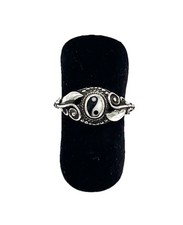 925/- Silberring, Yin & Yang