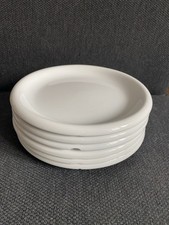 6 x IKEA Rondo 19 cm Dessertteller Kuchenteller Frühstücksteller weiß