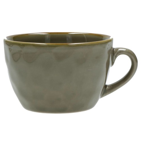 Große steingut tasse - große,
