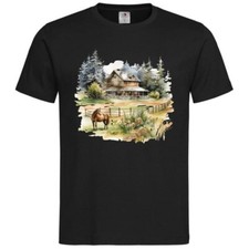 T-Shirt Pferde Reiten Pferd