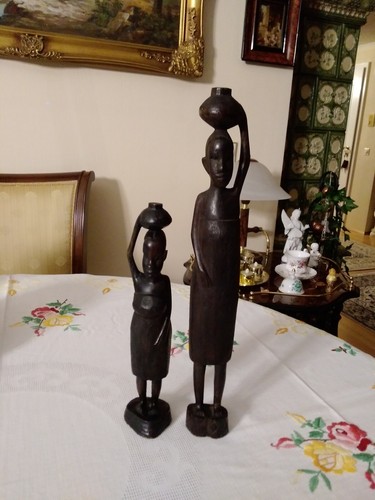 Afrikanische makonde figuren - 2,