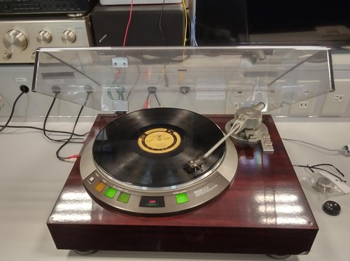 Vintage denon 57l quartz - denon, dp-57l