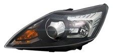 Scheinwerfer links für Ford Focus MK2 2008- in Schwarz HID Xenon D1S + LWR