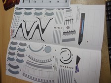 Perry rhodan, 3 Bastelbogen