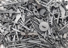 Lego Waffen Rüstungen Silber