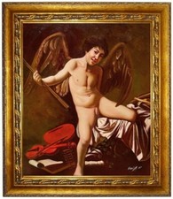 Ölbild Amor, Caravaggio