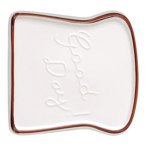 Keramischer toast teller - toast,