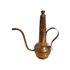 Alter Antiker Kupferkrug Mit