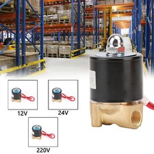 1/4 Magnetventil Messing