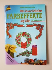 Bastelheft Weihnachtliche Farbeffekte auf Glas Window Color / NEUWERTIG