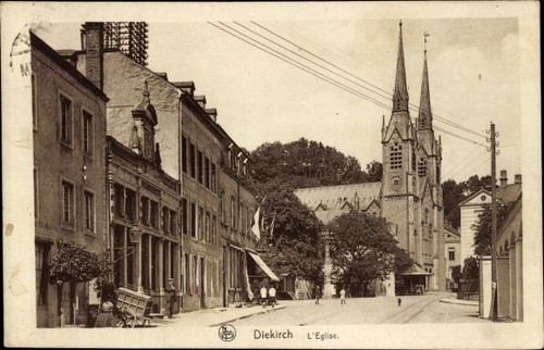 Diekirch luxemburg - ak,
