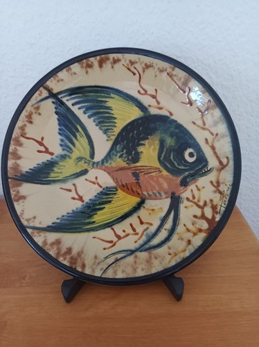 Wandteller keramik majolika - wandteller,