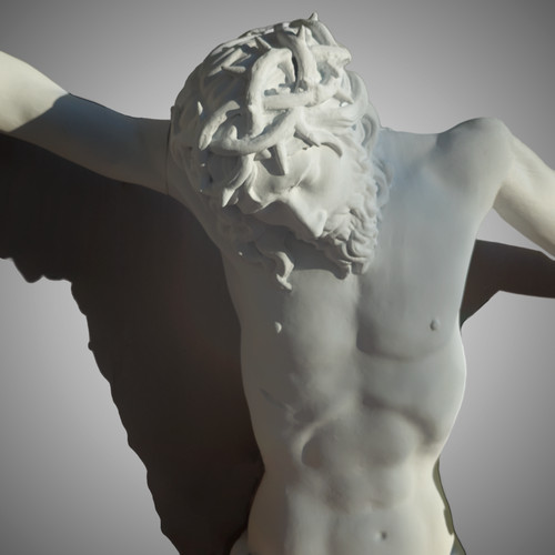 Blessed jesus bound statue - blessed,
